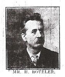 Henry Boteler killed in the Crabble Road Tram Accident. Dover Express 24.08.1917