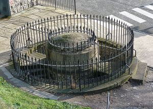 Mote Bulwark Stairs from the Castle to Cliff Casemates built 1870 - LS 2013