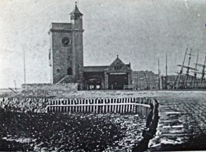 Clock Tower and Lifeboat Station 1880s. Dover Library
