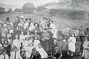 Old Park Sunday School Treat c 1921. Budge Adams Collection Dover Museum