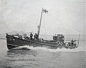 The RNLI Sir William Hillary Lifeboat, built 1930 and based at Dover primarily to rescue pilots and passengers on aircraft coming down in the Channel.