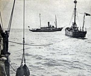 Alert and the South Goodwin lightship - Alan Sencicle collection