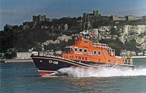 City of London II Lifeboat in Dover harbour. LS 2010
