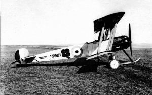 Avro 504A at RFC Swngate 1917. Dover Museum