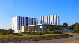 TThe new £12 million Maidstone Library and Archive Centre approximately 45miles from Dover. Kent County Council