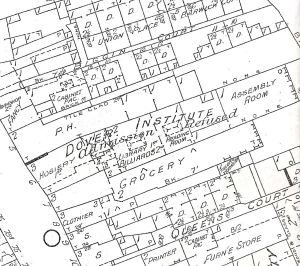 Dover Institute, Biggin Street Insurance map 1905