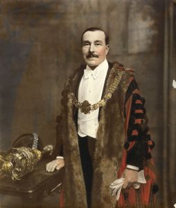 Mayor Frederick Morecroft who made the Dover Public Library happen. Dover Museum