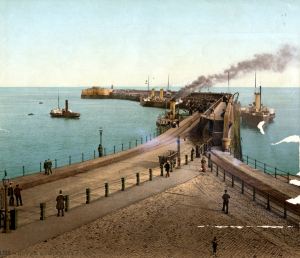Admiralty Pier c1900. Dover Museum