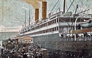 Amerika by the Prince of Wales Pier. John Alsop