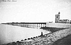 Prince of Wales Pier c1905. Dover Museum