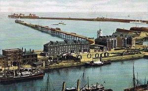 Iron Rings on the quay of Wellington Dock for Shakespeare Colliery 1909. Nick Catford