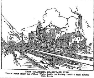 Shakespeare Colliery Boiler House and Pit head works in the Times of 24 April1912 demolished in the 1950s. Times