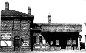 Priory Station May 1863. Dover Museum