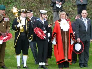 St James Cemetery annual Zeebrugge ceremony. Alan Sencicle