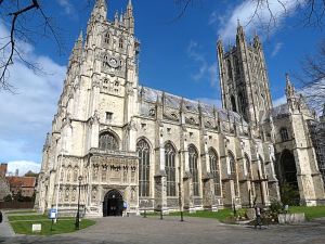 Canterbury Cathedral where Archbishop Thomas Becket was murdered. Lorraine Sencicle 2016