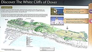  Langdon Cliffs - Visitor map. 