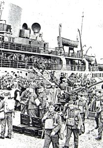 British Expeditionary Force leaving for the Continent in September 1939. Doyle Collection