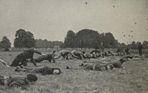 May 1940 Local Defence Volunteers prepare for the real thing. Doyle Collection