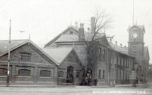 Buckland Paper Mill c1910. Dover Museum