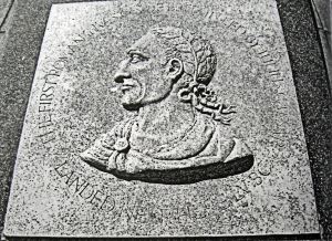 Romans - Memorial of Julius Caesar landing place at Walmer. LS