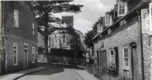 River Mill workers Cottages Minnis Lane demolished 1957. John Roy