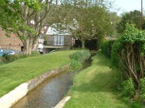 Dour by Brookside, Temple Ewell c2008 . Paul Skelton