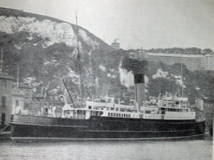 Isle of Thanet, built 1925 in Granville Dock. A 2,664ton steel twin screws turbine steamer. Alan Sencicle