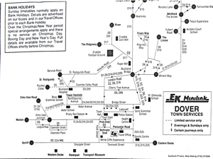 East Kent Road Car Company2 Dover Minilink services c1989. LS