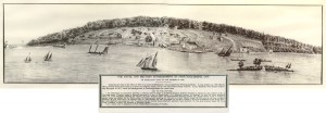 Naval Establishment at Penetanguishene, Canada 1818. Simcoe County Archives