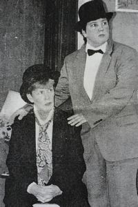 Julie Ruck and Kate Hibbert in the Dour Dramatic Society's production of Killing of Sister George 1990. Kent Messenger