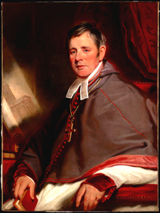 Father Alexander MacDonell (1762-1840) c1823-24 by Martin Archer Shee (1769-1860) Wikimedia-Commons
