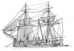 Collier Brig 'Brotherly Love'. Hamlyn Group Picture Library