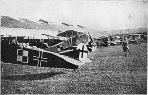 German Planes from The People's War Book (1919) Wikimedia