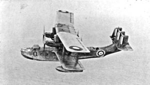 Short S.19 Singapore Mark III seaplane of the RAF (Coastal) BJ Daventry. Imperial War Museum