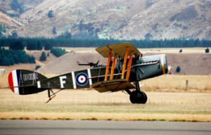 WWI Bristol F.2 two-seat fighter and reconnaissance biplane. Wikimedia