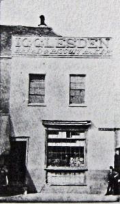 Igglesden's baker's shop in Market Square and founded in 1788, where Charles Dickens wrote, David Copperfield rested when he first arrives in Dover. Dover Museum