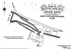 River - Paper Mill 1908. Dover Library