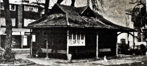 Pencester Gardens ancient George IV Summerhouse. Dover Express 11 December 1987