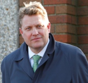 Tim Waggott Chief Executive DHB (2013-2018). Kent Live April 2017