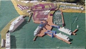 Western Docks Revival Plan - DHB artist's impression of proposal. Dover Express 05.06.2008