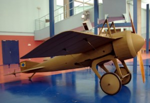 Deperdussin Monocoque exhibited at the Air & Space Museum at Le Bourget, France.