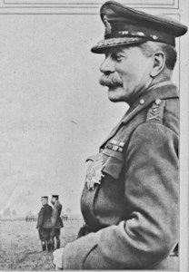 Sir Douglas Haig (1861-1928) in 1916 at the Western Front. Wikimedia