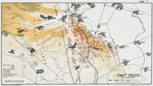Vimy Ridge, April 9–12, 1917 the Canadian Offensive. Gerald W.L. Nicholson, Canadian Expeditionary Force, 1914-1919 Library & Archives of Canada
