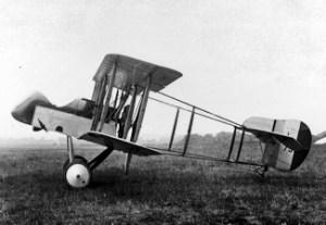 Airco DH 2 Aeroplane. Note the propeller is behind the cockpit, the aeroplane was particularly suited for low-level flying based on the instructions of Major Robert-Smith-Barry. Wikimedia