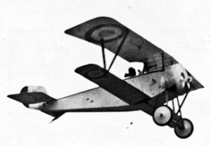 Nieuport 11. Note that the lower wing is narrower than the upper wing Wikimedia