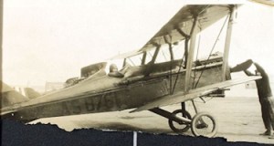Royal Aircraft Factory S.E.5 the British produced aircraft in which the American airmen trained while at Swingate. San Diego Air and Space Museum Archive