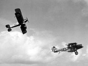 Two Bristol F2 Fighters. RAF.Mod.UK. Wikimedia