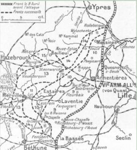 Battles of the Lys April 1918
