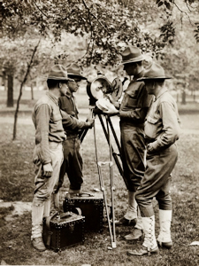 Teaching mechanical construction of Akeley camera United States National Archives
